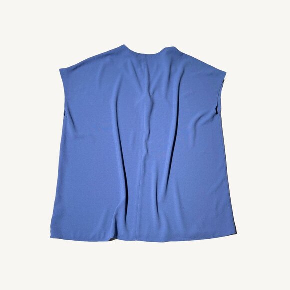 American Apparel Cobalt Blue V-Neck Comfortable Dress Size M/L - Picture 9 of 12